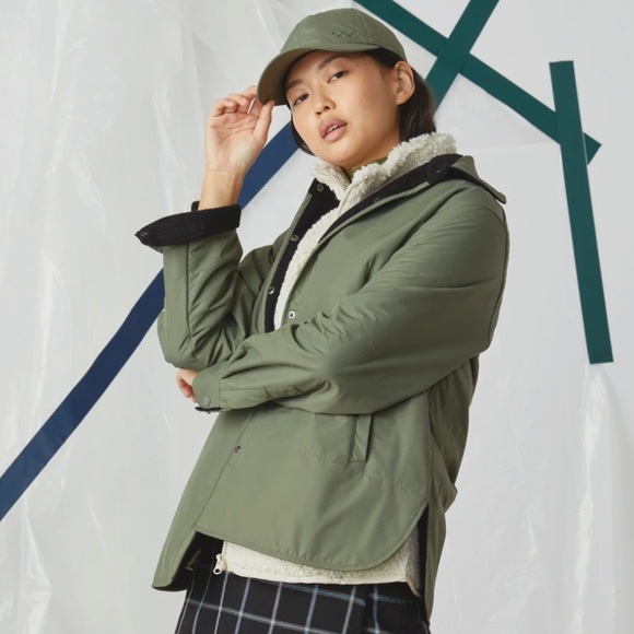 DARE TO ROAM BY CIARA Recycled Nylon Shacket - Picture 4 of 5